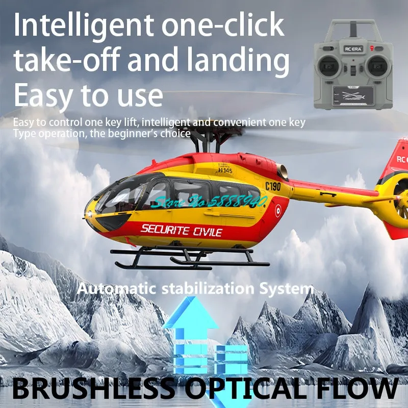 Rc Helicopter Electric - Profesyonel Flybarless Çift Fırçasız Motorlu Uzaktan