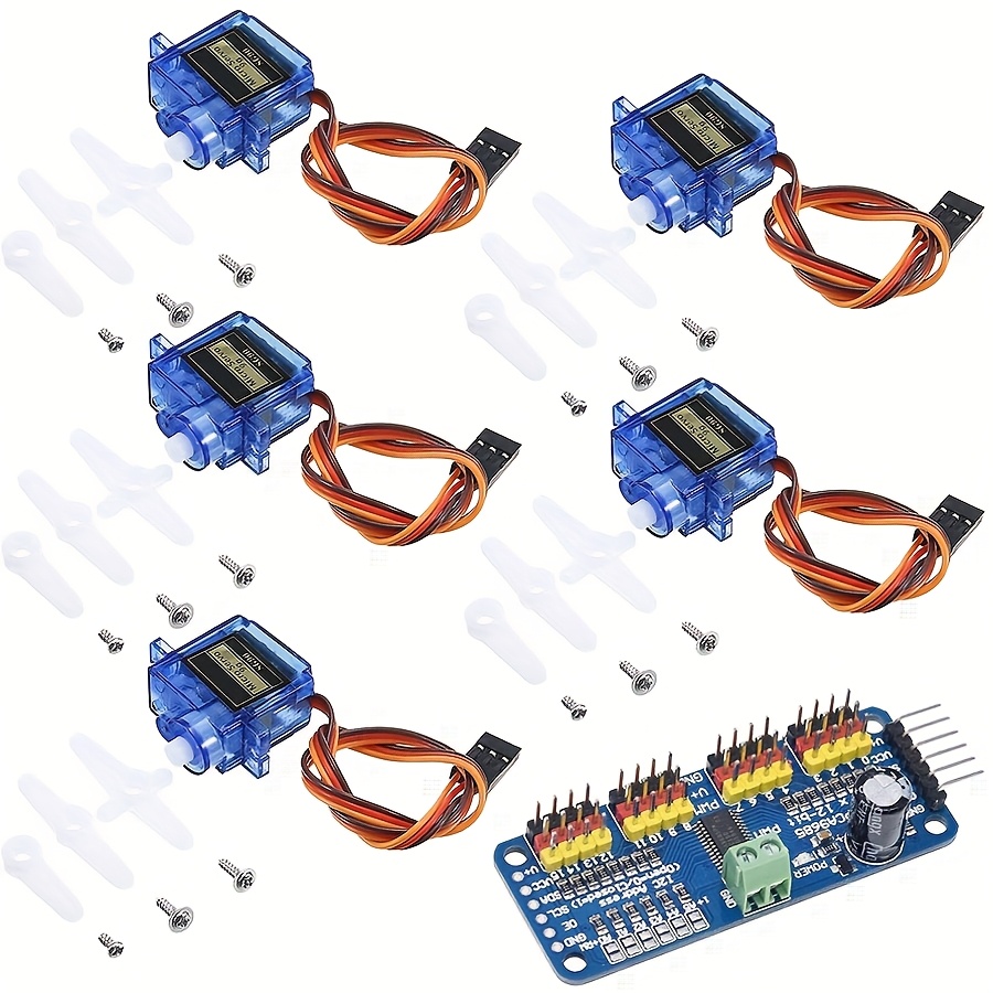 Rc Helicopter Motor - 5 adet SG90 9G Servo Motor
