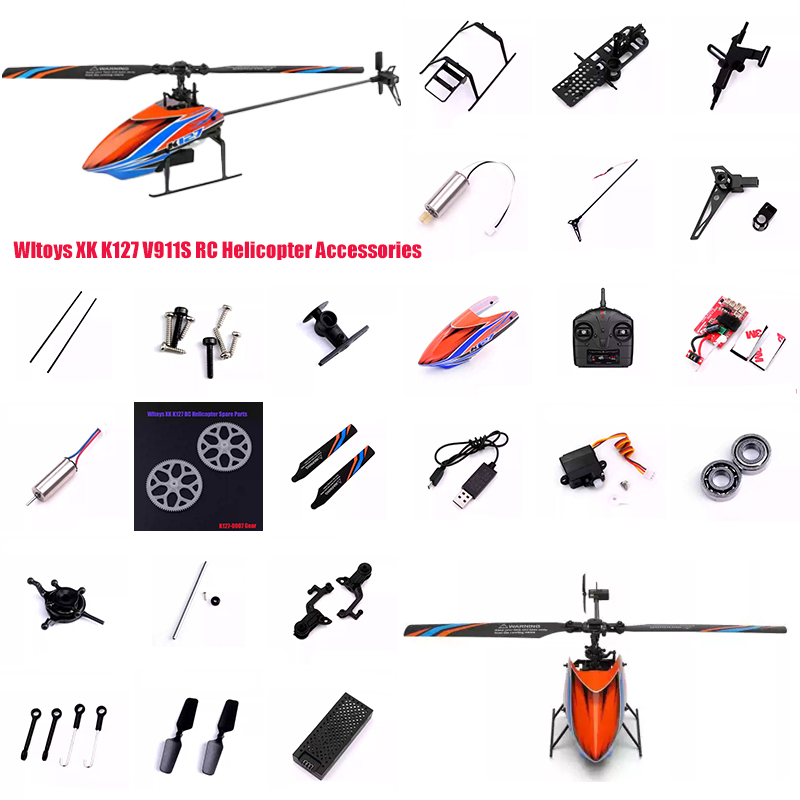 Rc Helicopter Tool Kit - Wltoys K127 Alet Kiti Çantası Dişliler