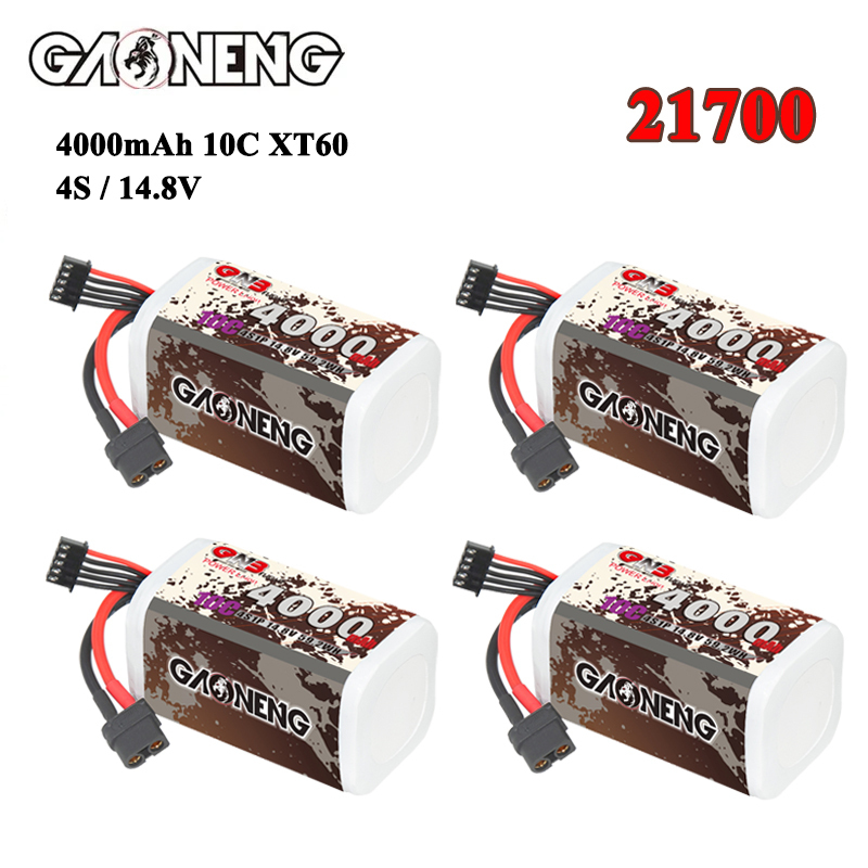 Rc Helicopter Parts - GNB 4000 mAh 4 S 14.8