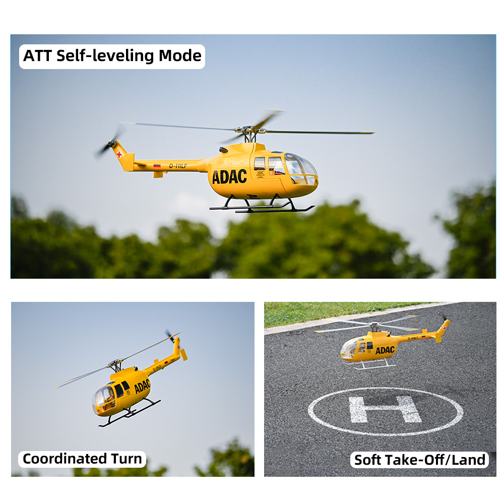 FLY WING BO105 Ölçekli Helikop - Rc Helicopter Electric incelemesi ve fiyatı