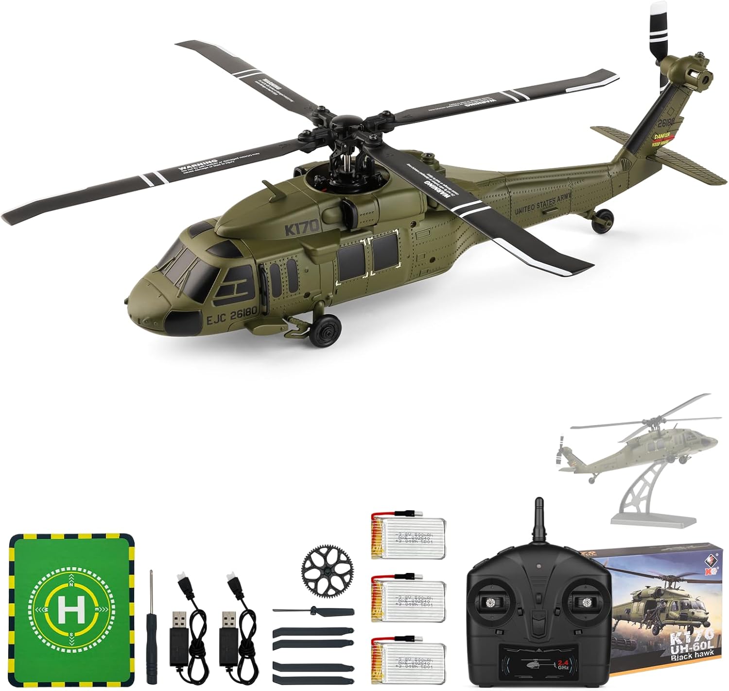 WLtoys K170 Fırçasız 4 Kanallı - Rc Helicopter Large incelemesi ve fiyatı