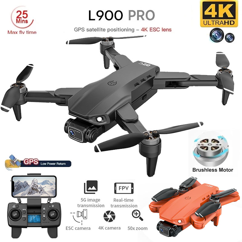 L900 Pro GPS Drone 4K profesyo - Rc Helicopter Case incelemesi ve fiyatı