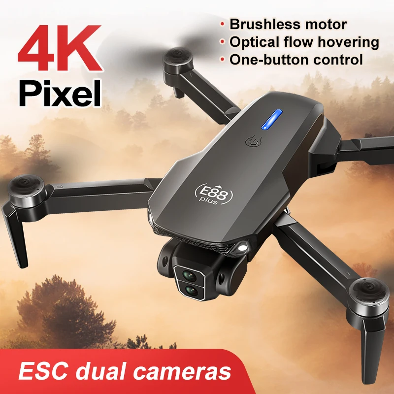 Yeni E88 Plus Quadcopter Drone - Rc Helicopter Case incelemesi ve fiyatı