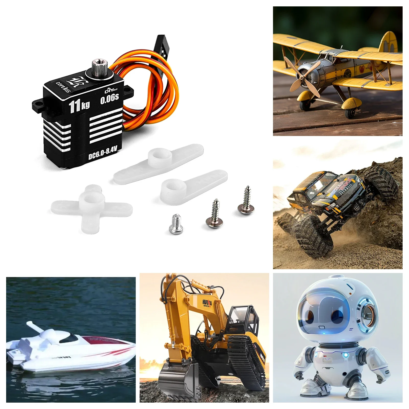 H-11 11 KG Mikro Dijital Servo - Rc Helicopter Motor incelemesi ve fiyatı
