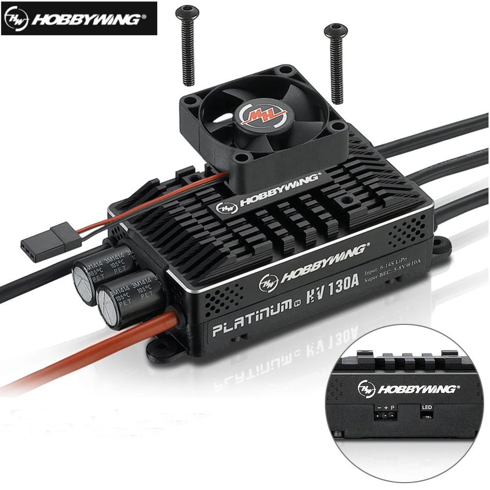 Hobbywing Platinum HV 130A SBE - Rc Helicopter Motor incelemesi ve fiyatı
