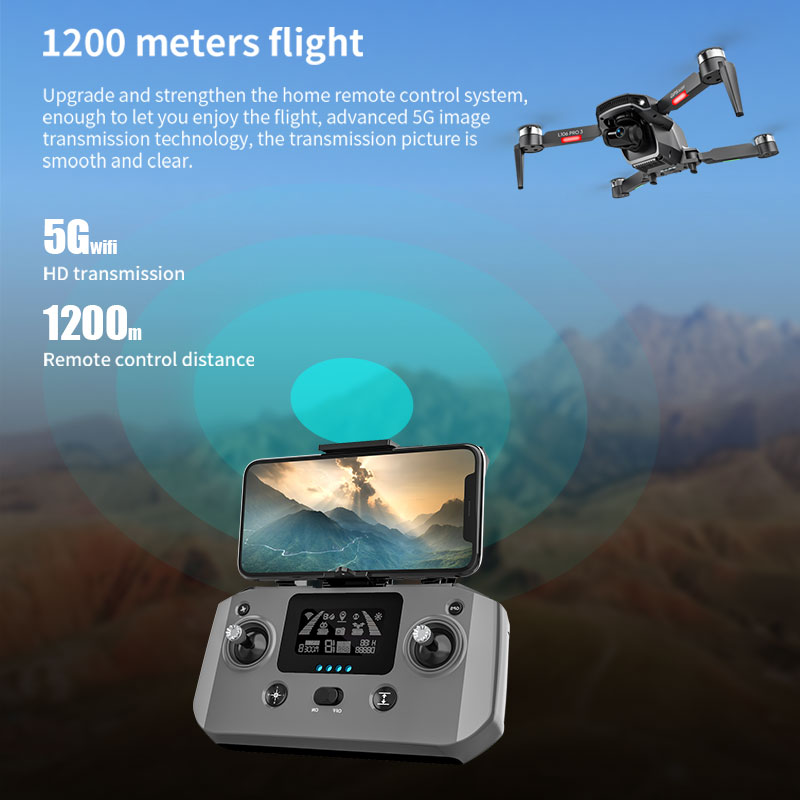 L106 Pro 3 Drone 5G WIFI FPV K - Rc Helicopter Electric incelemesi ve fiyatı