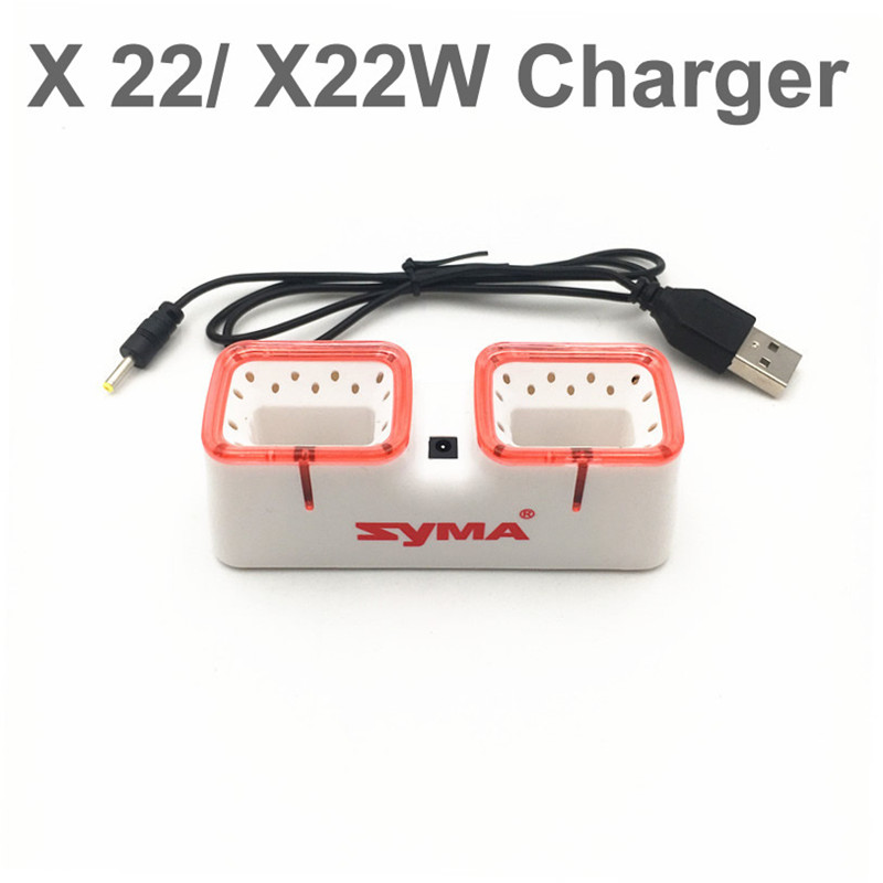 Syma X22 X22W Drone pilleri iç - Rc Helicopter Case incelemesi ve fiyatı
