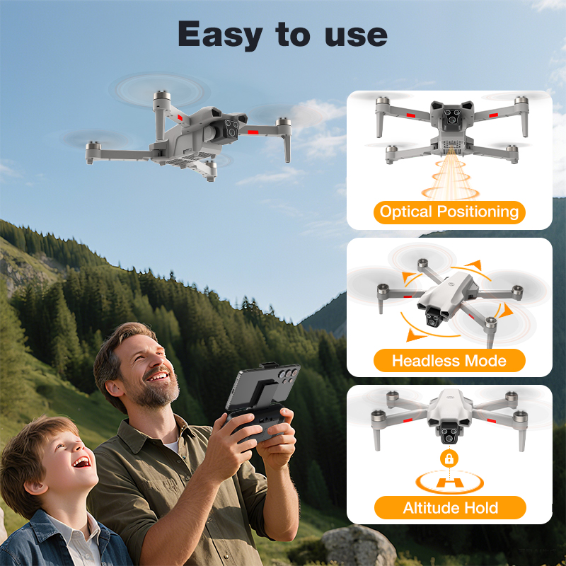 YENİ Sıcak L017 Pro Drone Fırç - Rc Helicopter Case incelemesi ve fiyatı